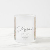 Tuinbloemen uit grootmoeders tijd Theetijd Bruidsm Matglas Koffiemok (Center)