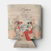 Tuinbloemen uit grootmoeders tijd Tijd voor thee B Blikjeskoeler (Achterkant)