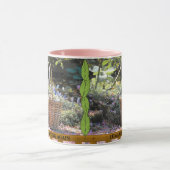 Tuinbloemen Wens dat het weer lente was persoonlij Mok (Midden)