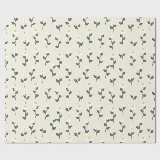 Tuinbloesem inpakpapier (Vlak)