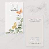 Tuinboardvlinderstang voor tuinbouwdoeleinden visitekaartje (Voorkant / Achterkant)