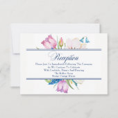 Tuinboeket receptie kaart (Voorkant)