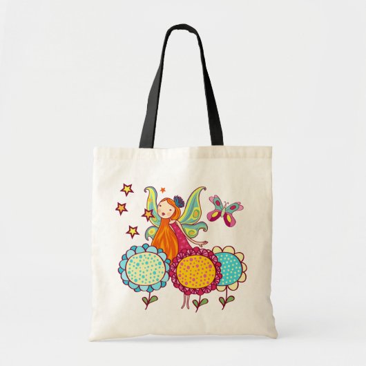 Tuinboer met bloemen tote bag (Voorkant)
