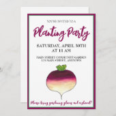 Tuinboer van de Gemeenschap Kaart (Voorkant / Achterkant)