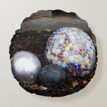 Tuinbollen Ronde Kussen