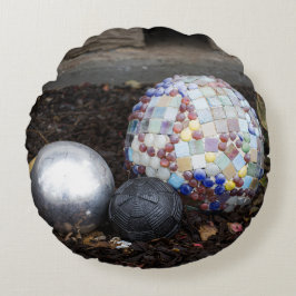 Tuinbollen Ronde Kussen