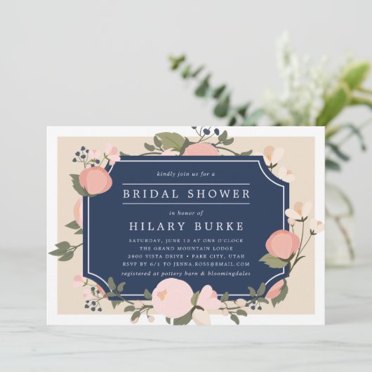 Tuinbonbassal — Uitnodiging (Staand voorkant)