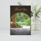 Tuinboog Bedankkaart (Staand voorkant)