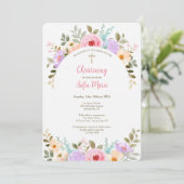 Tuinboog Uitnodiging (Staand voorkant)