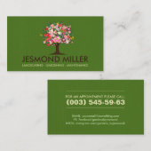 Tuinboom Visitekaartje (Voorkant / Achterkant)