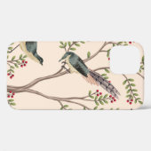 tuinboom, vogelbloem naadloos patroon Case-Mate iPhone case (Achterkant (horizontaal))