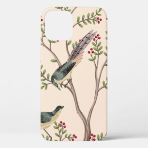  tuinboom, vogelbloem naadloos patroon Case-Mate iPhone case