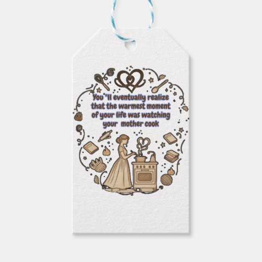 Tuinbord Cadeaulabel (Voorkant)