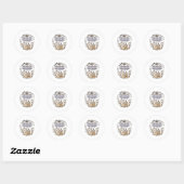 Tuinbord Ronde Sticker (Vel)
