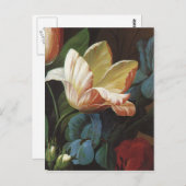  tuinbouw in Bloom, Victoriaans bloemen Briefkaart (Voorkant / Achterkant)