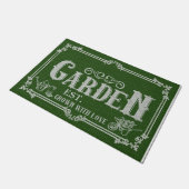 Tuinbouw met liefde deurmat (Schuin)