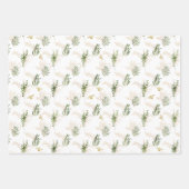 Tuinbouw met vogels, bijen en vlinders inpakpapier vel (Voorkant 2)