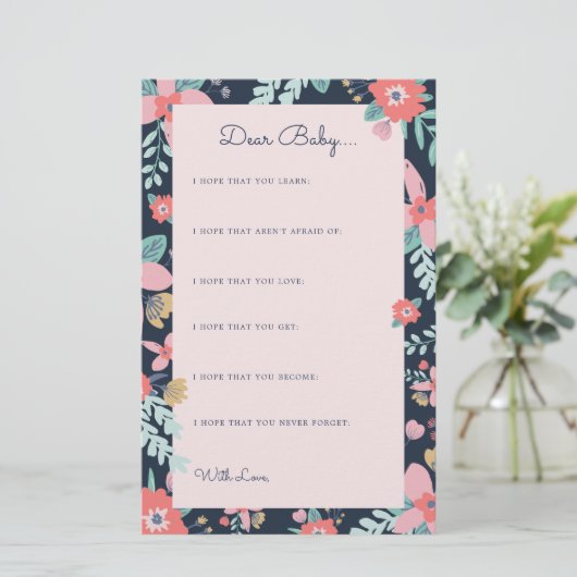 tuinbouwafval | Geachte Baby Kaarten (Staand voorkant)