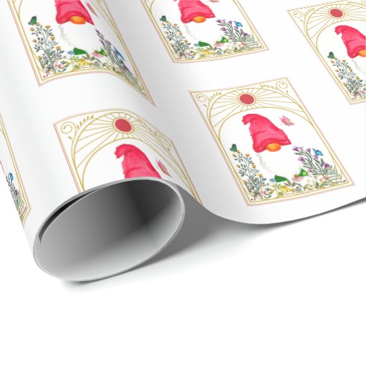 tuinbouwafval van Gnome Cadeaupapier (Rol Hoek)