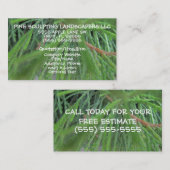 tuinbouwbedrijf visitekaartje (Voorkant / Achterkant)