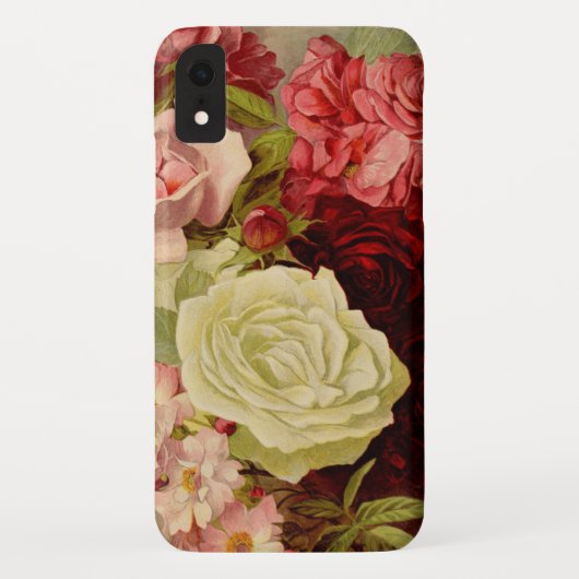  tuinbouwbloemen, liefde en Romance Case-Mate iPhone Case (Achterkant)