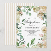 tuinbouwer elegant Baby shower (Voorkant / Achterkant)