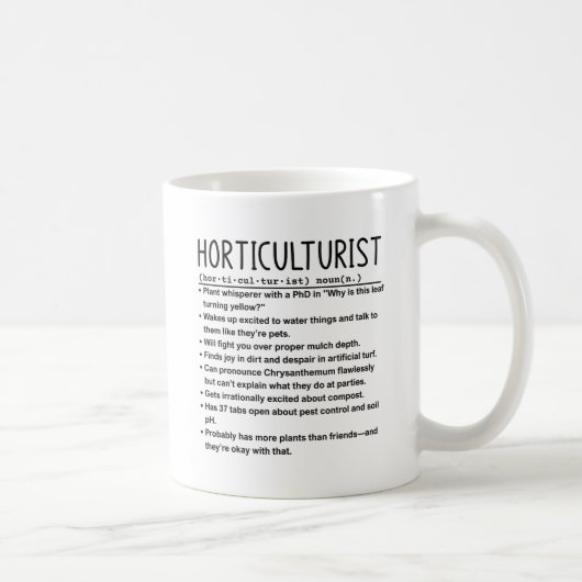 tuinbouwer koffiemok (Rechts)