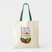 tuinbouwer van voedselbos tote bag (Voorkant)