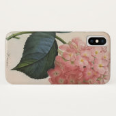 tuinbouwers, roze hydrangea Hortensia Case-Mate iPhone Case (Achterkant (horizontaal))