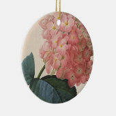 tuinbouwers, roze hydrangea Hortensia Keramisch Ornament (Rechts)