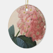 tuinbouwers, roze hydrangea Hortensia Keramisch Ornament (Links)