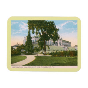Tuinbouwhal, Fairmount Park, Philadelphia Magneet