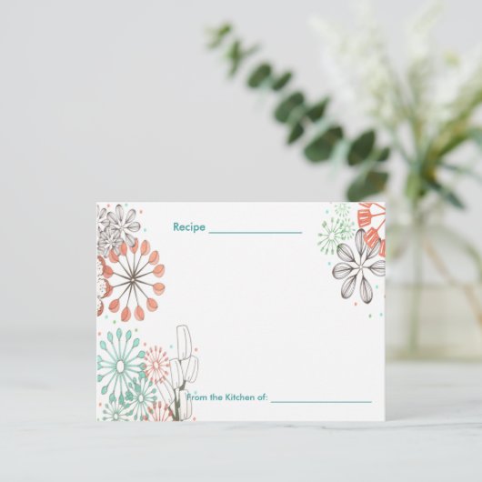 tuinbouwkaarten briefkaart (Staand voorkant)