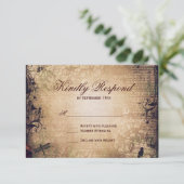  tuinbouwkaarten voor ongewenste bruiloft RSVP (Staand voorkant)