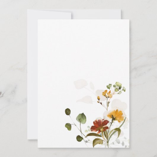 Tuinbouwland — Uitnodiging tot Baby shower (Achterkant)