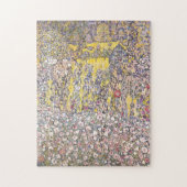 Tuinbouwlandschap van Gustav Klimt Legpuzzel (Verticaal)