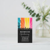 tuinbouwmaaiende gras, tuinbouw visitekaartje (Staand voorkant)