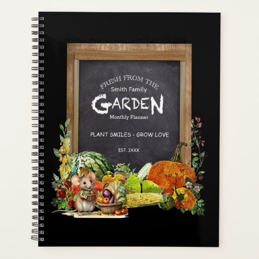 tuinbouwplanner planner (Voorkant)