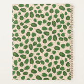 Tuinbouwplanning Boho Natuur Rustic Green Tan Planner (Achterkant)