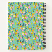  tuinbouwroze en op maat gesneden Limoen Notitieboek (Achterkant)