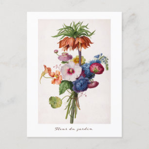 tuinbouwschip Floral Bouquet Briefkaart