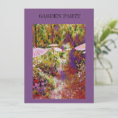 tuinbouwster - mooie peony tuin kaart (Staand voorkant)