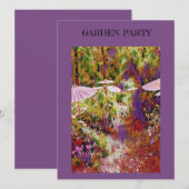 tuinbouwster - mooie peony tuin kaart (Voorkant / Achterkant)