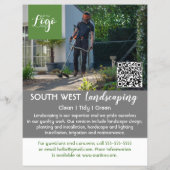 tuinbouwster voor landschapsarchitectuur flyer (Achterkant)