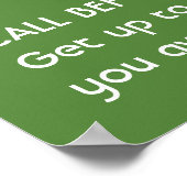 tuinbouwster voor landschapsarchitectuur poster (Hoek)