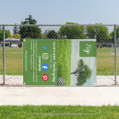 tuinbouwster voor landschapsarchitectuur spandoek (Insitu)