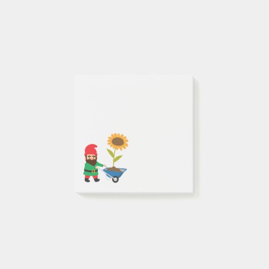 Tuinbouwthema Post-it® Notes (Voorkant)