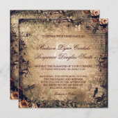  tuinbouwuitnodigingen kaart (Voorkant / Achterkant)