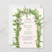 Tuinbruiloft Kaart (Voorkant)