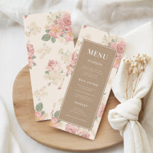 Tuinbruiloft met vintage rozen en kraftpapier